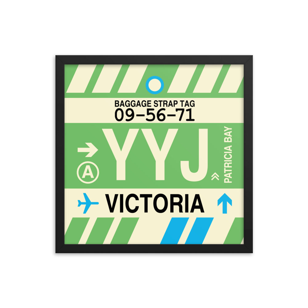 Travel-Themed Framed Print • YYJ Victoria • YHM Designs - Image 04