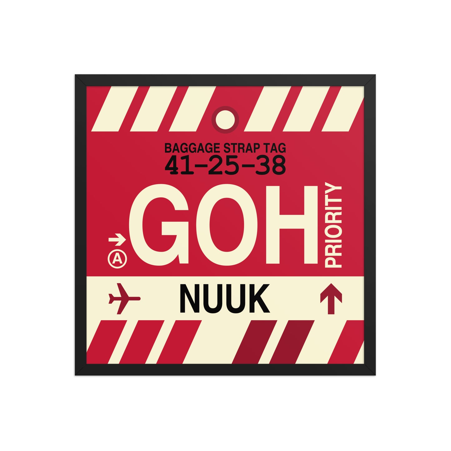 Travel-Themed Framed Print • GOH Nuuk Souvenir • YHM Designs - Image 06