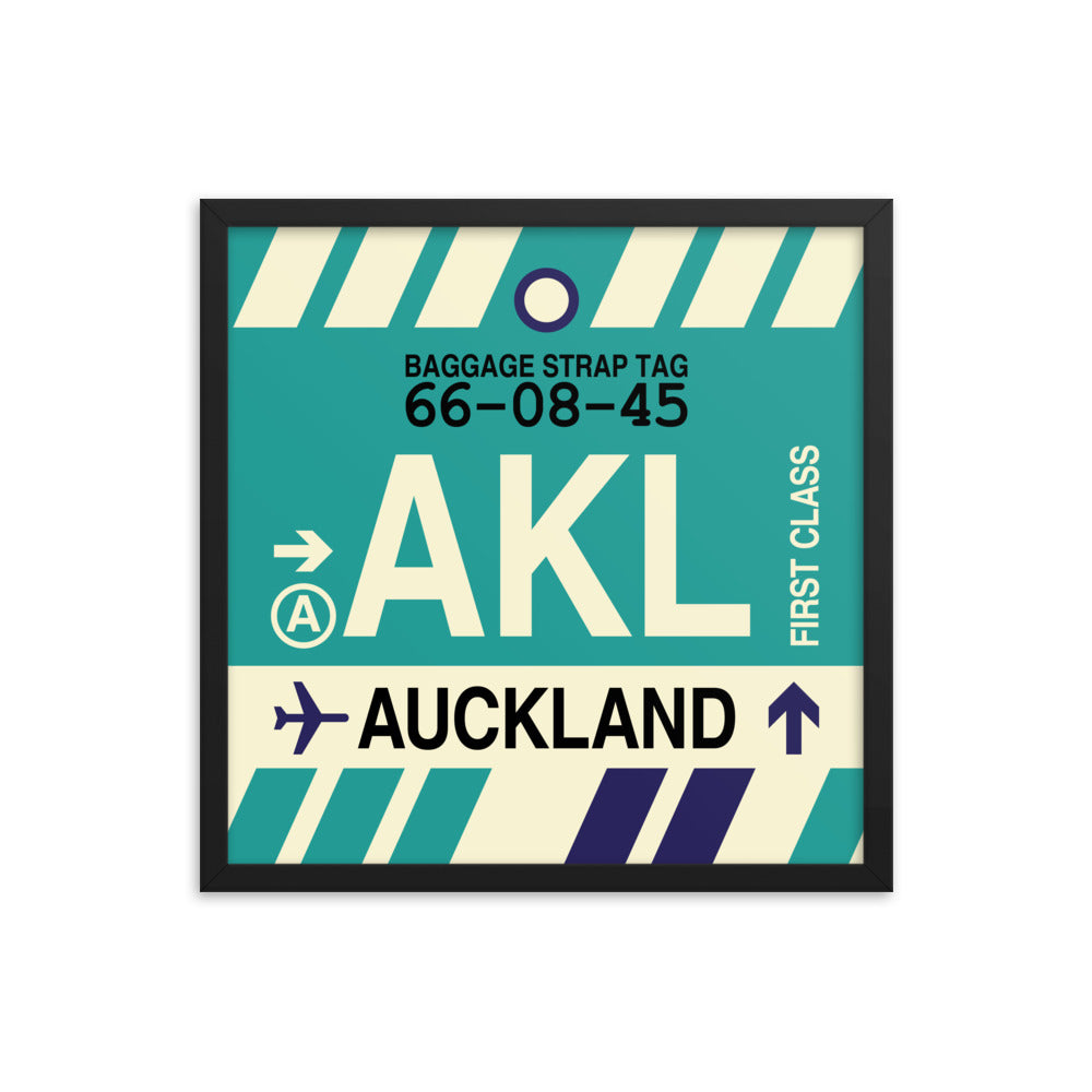 Travel-Themed Framed Print • AKL Auckland • YHM Designs - Image 05