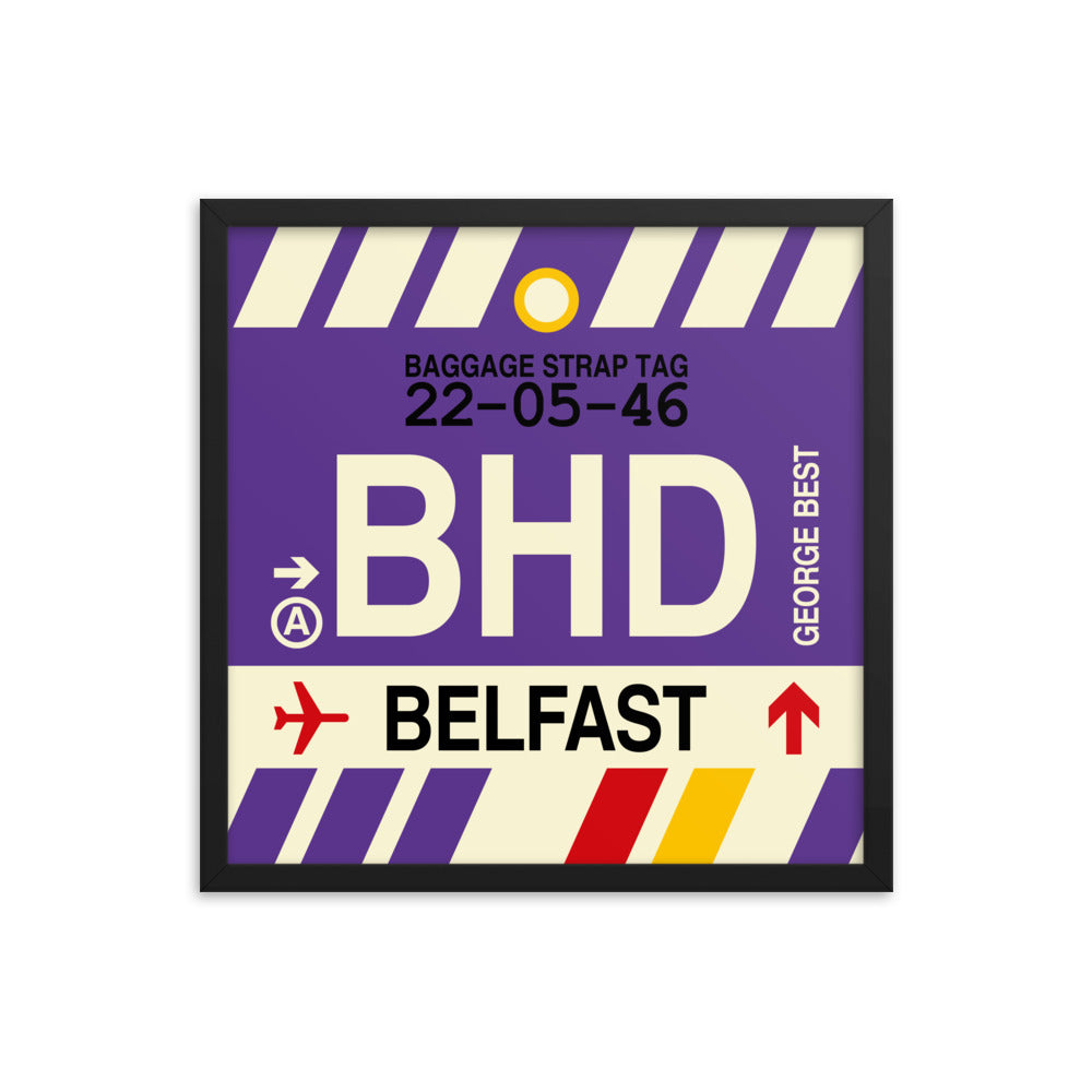 Travel-Themed Framed Print • BHD Belfast • YHM Designs - Image 05