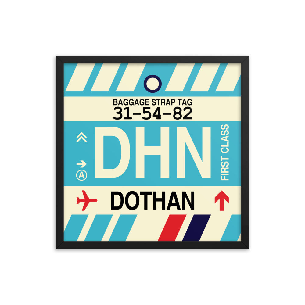 Travel-Themed Framed Print • DHN Dothan • YHM Designs - Image 05