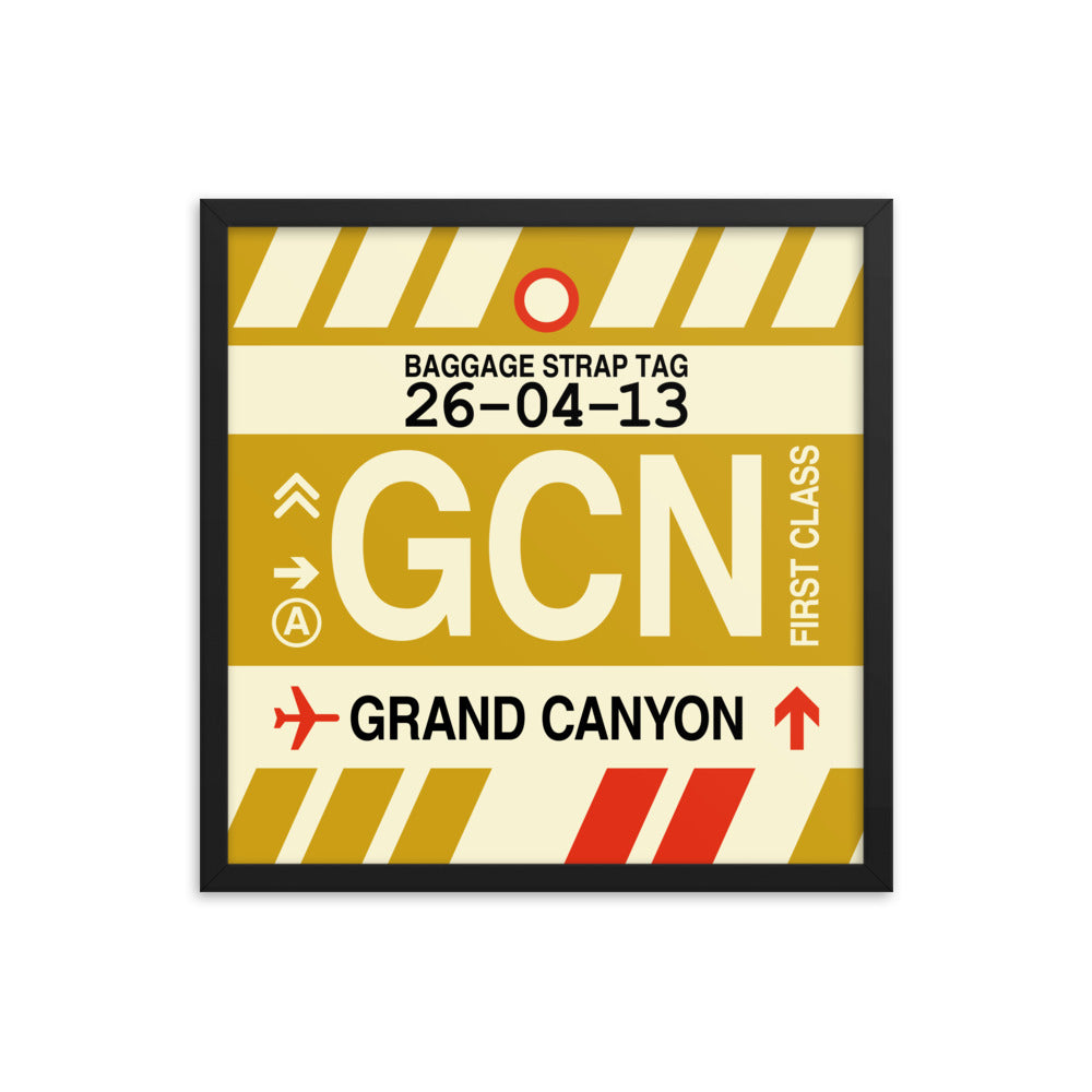 Travel-Themed Framed Print • GCN Grand Canyon • YHM Designs - Image 05