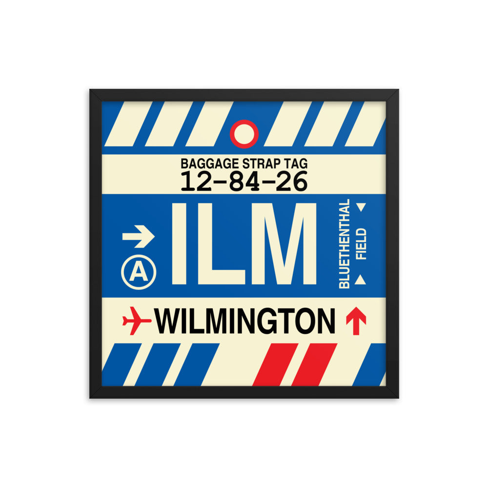 Travel-Themed Framed Print • ILM Wilmington • YHM Designs - Image 05