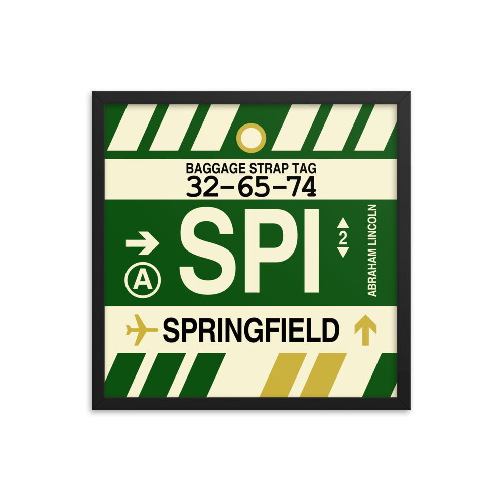 Travel-Themed Framed Print • SPI Springfield • YHM Designs - Image 05