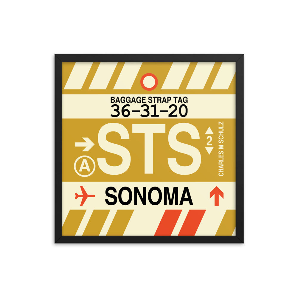 Travel-Themed Framed Print • STS Sonoma • YHM Designs - Image 05