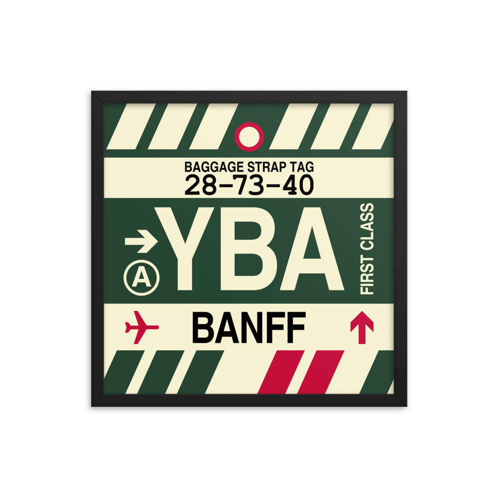 Travel-Themed Framed Print • YBA Banff • YHM Designs - Image 05