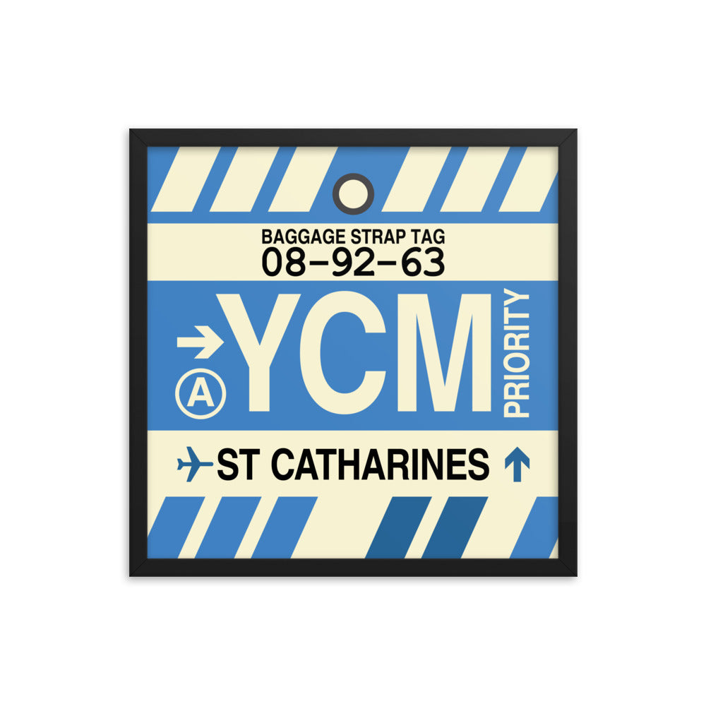 Travel-Themed Framed Print • YCM St. Catharines • YHM Designs - Image 05