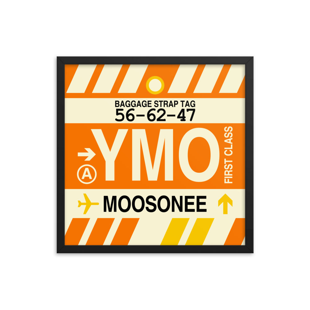 Travel-Themed Framed Print • YMO Moosonee • YHM Designs - Image 05