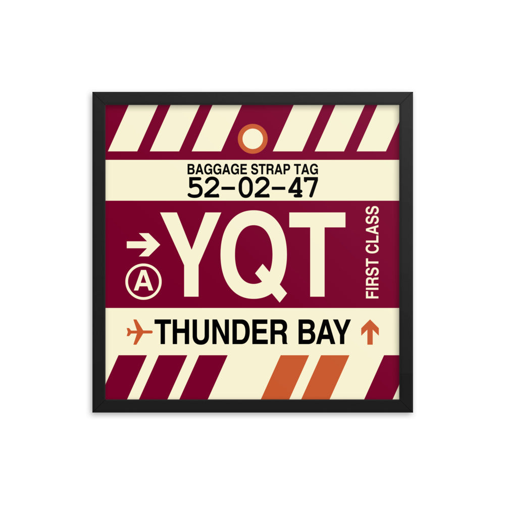 Travel-Themed Framed Print • YQT Thunder Bay • YHM Designs - Image 05