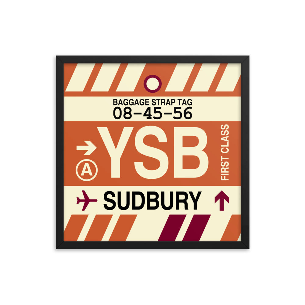 Travel-Themed Framed Print • YSB Sudbury • YHM Designs - Image 05