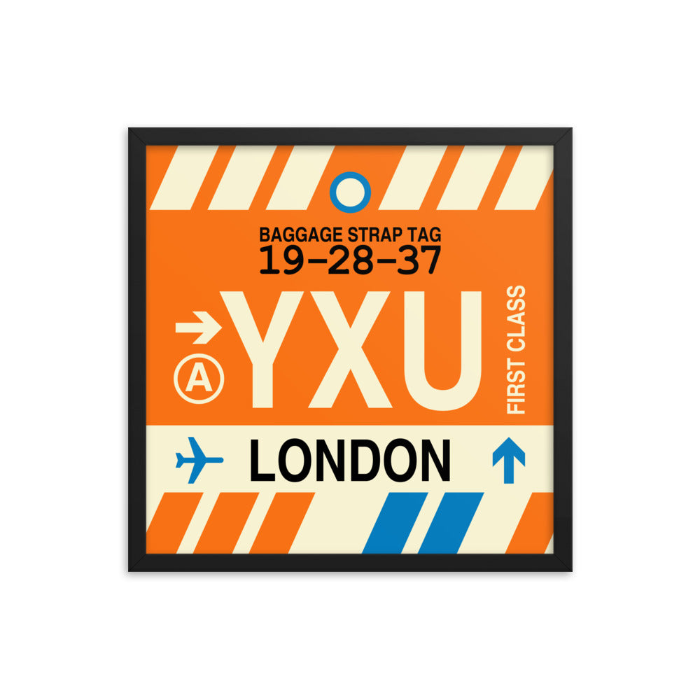 Travel-Themed Framed Print • YXU London • YHM Designs - Image 05