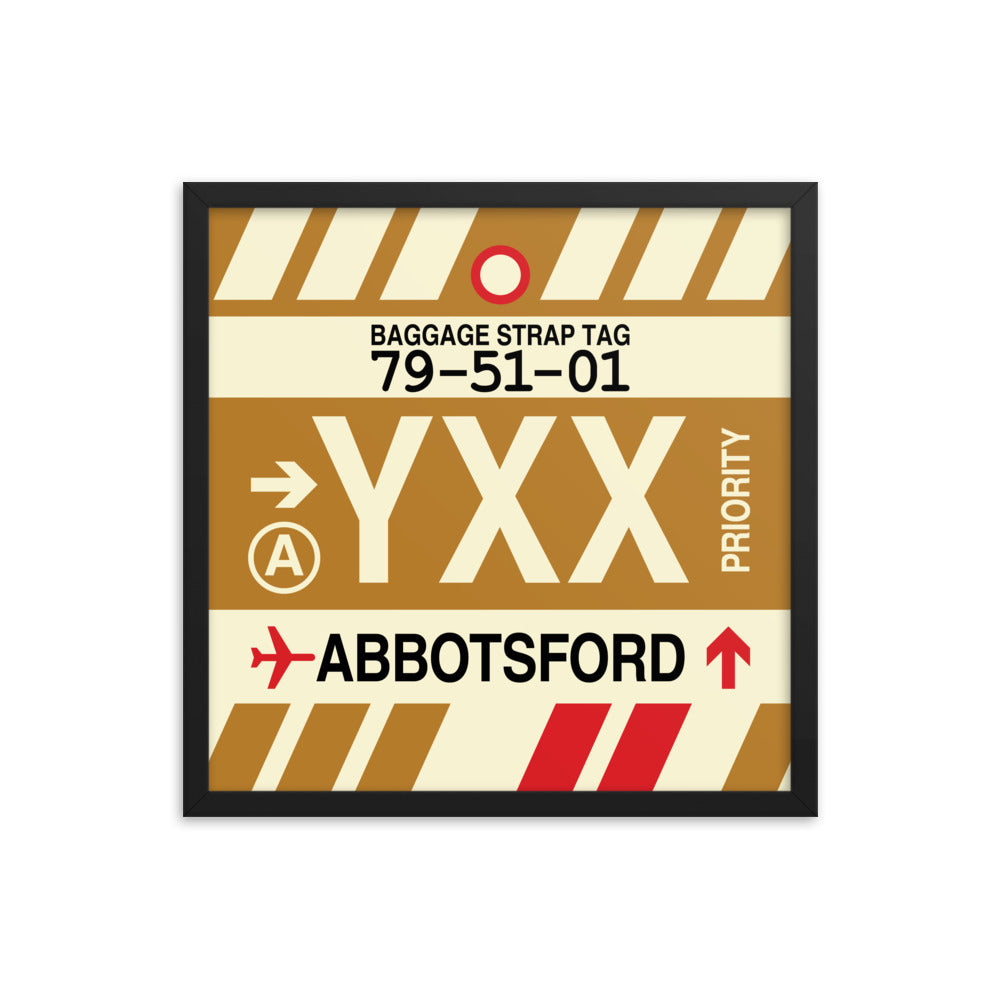 Travel-Themed Framed Print • YXX Abbotsford • YHM Designs - Image 05
