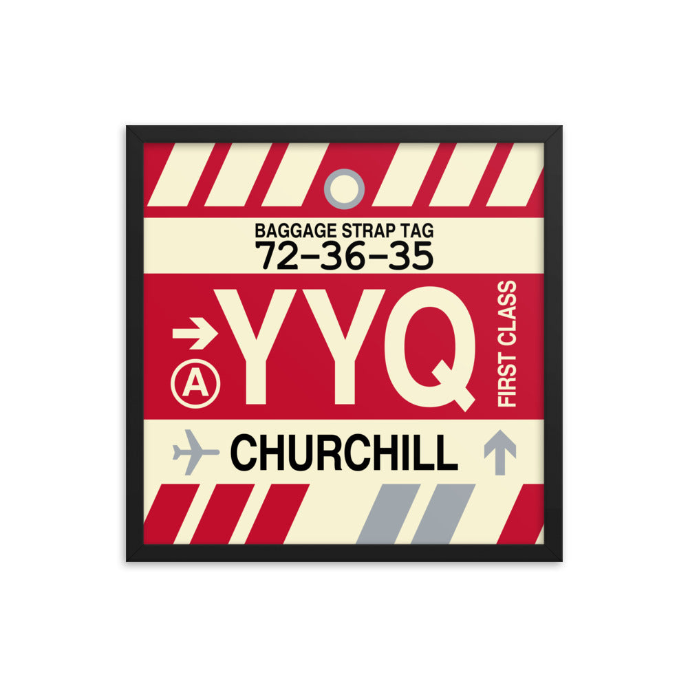 Travel-Themed Framed Print • YYQ Churchill • YHM Designs - Image 05