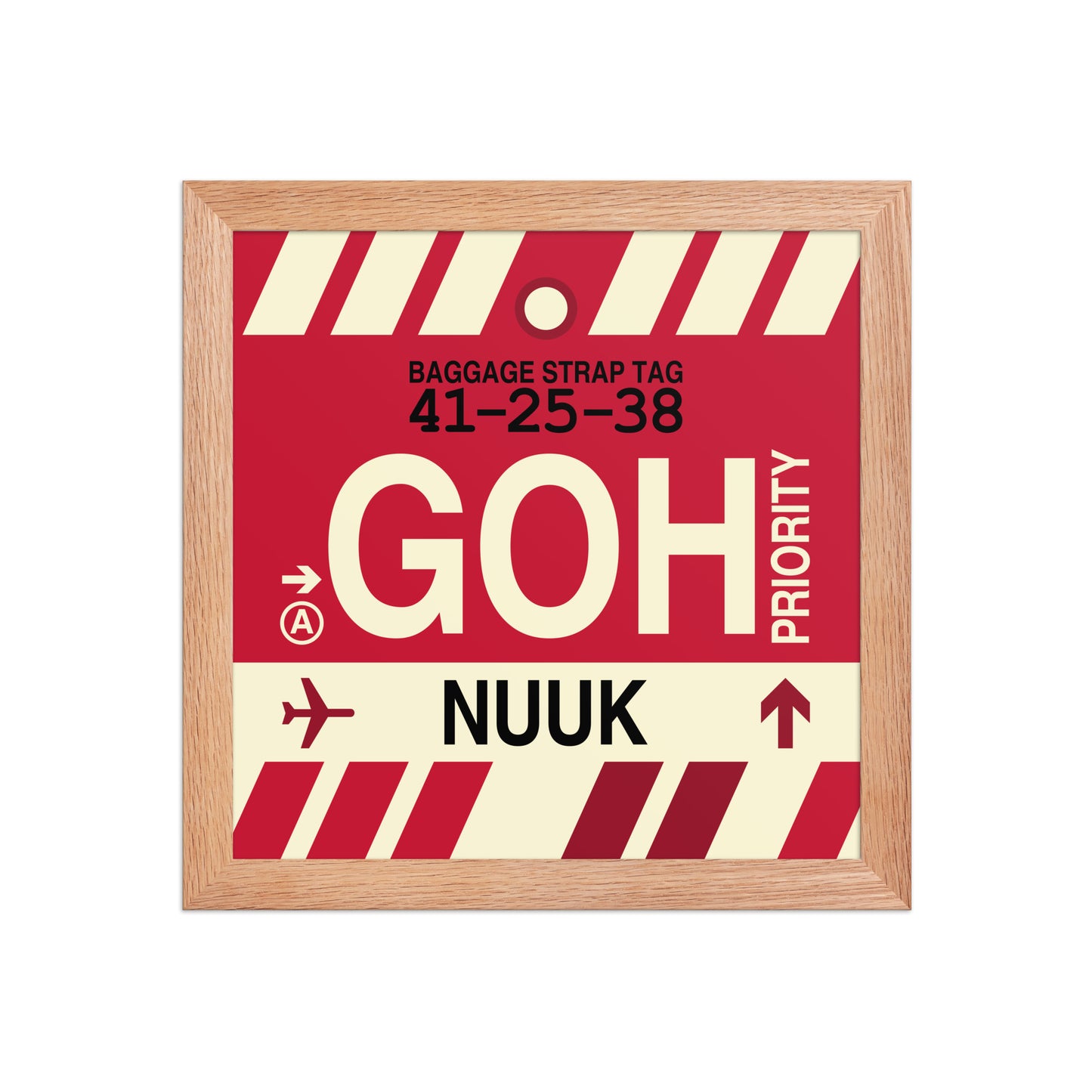 Travel-Themed Framed Print • GOH Nuuk Souvenir • YHM Designs - Image 07