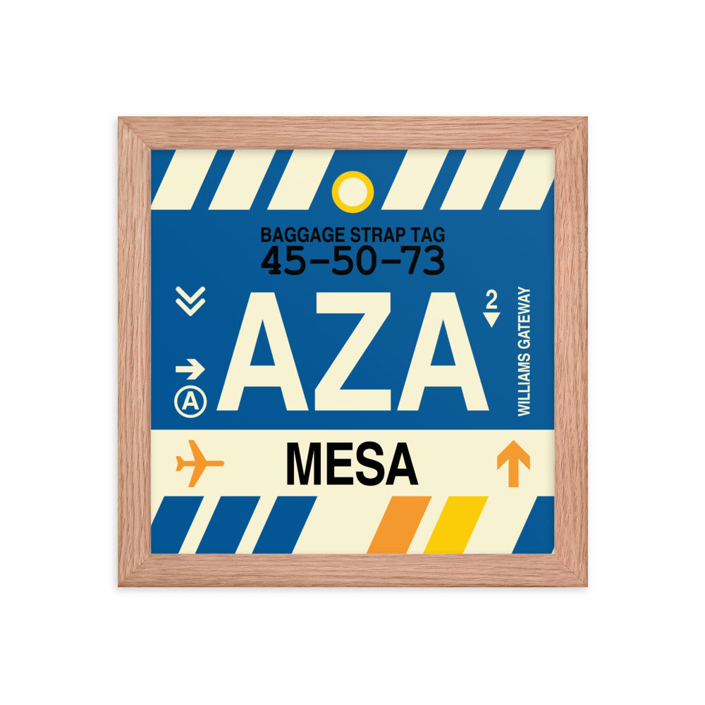Travel-Themed Framed Print • AZA Mesa • YHM Designs - Image 06