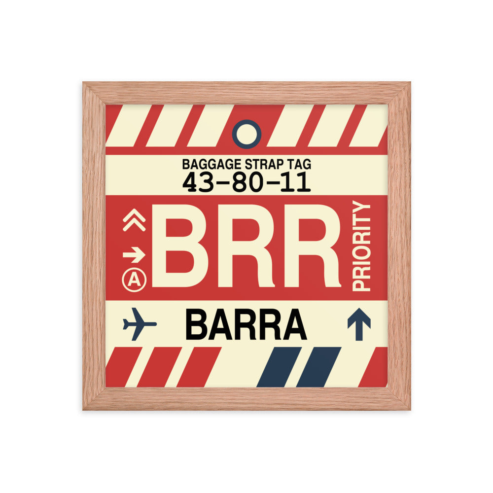 Travel-Themed Framed Print • BRR Barra • YHM Designs - Image 06