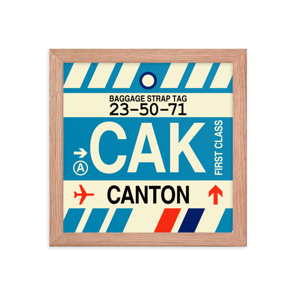 Travel-Themed Framed Print • CAK Canton • YHM Designs - Image 06
