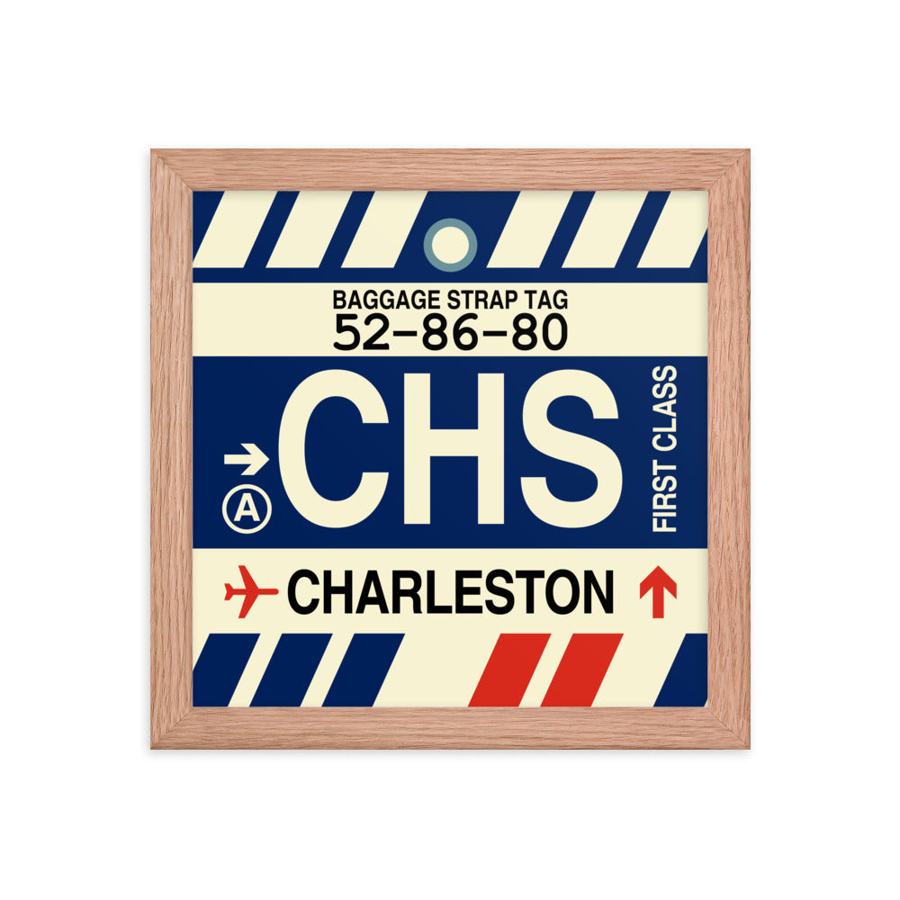 Travel-Themed Framed Print • CHS Charleston • YHM Designs - Image 06