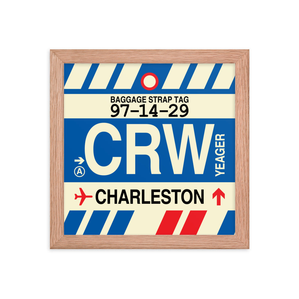 Travel-Themed Framed Print • CRW Charleston • YHM Designs - Image 06