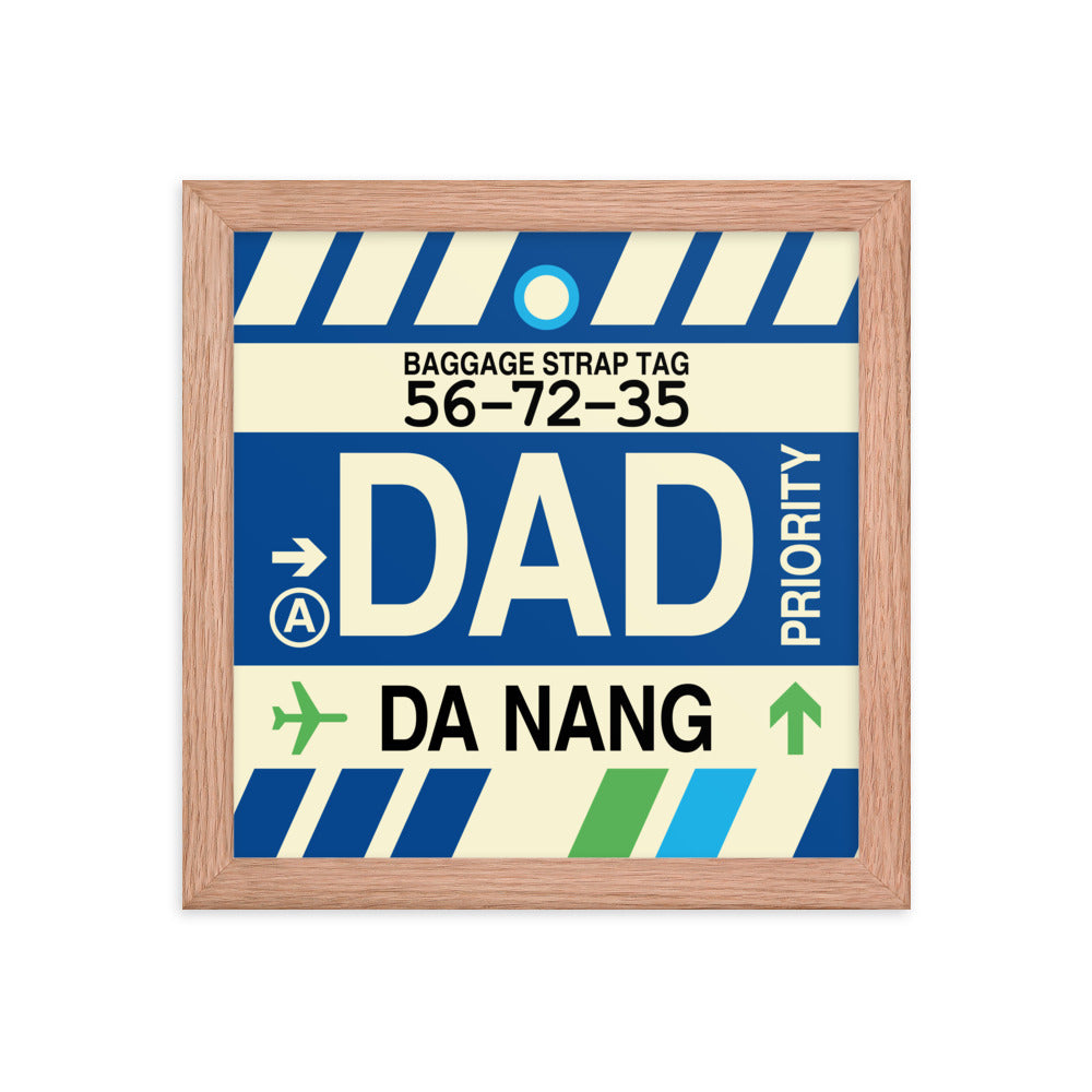 Travel-Themed Framed Print • DAD Da Nang • YHM Designs - Image 06