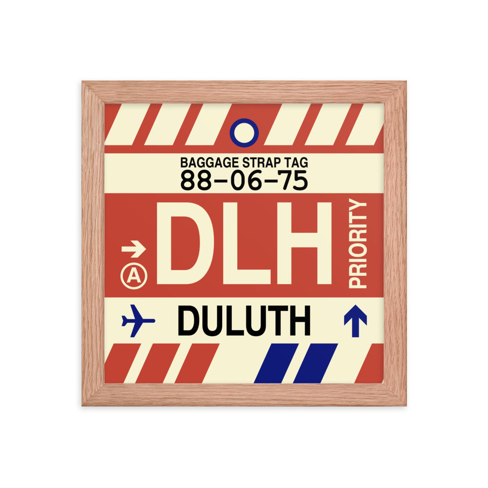 Travel-Themed Framed Print • DLH Duluth • YHM Designs - Image 06