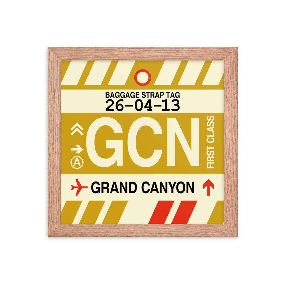 Travel-Themed Framed Print • GCN Grand Canyon • YHM Designs - Image 06