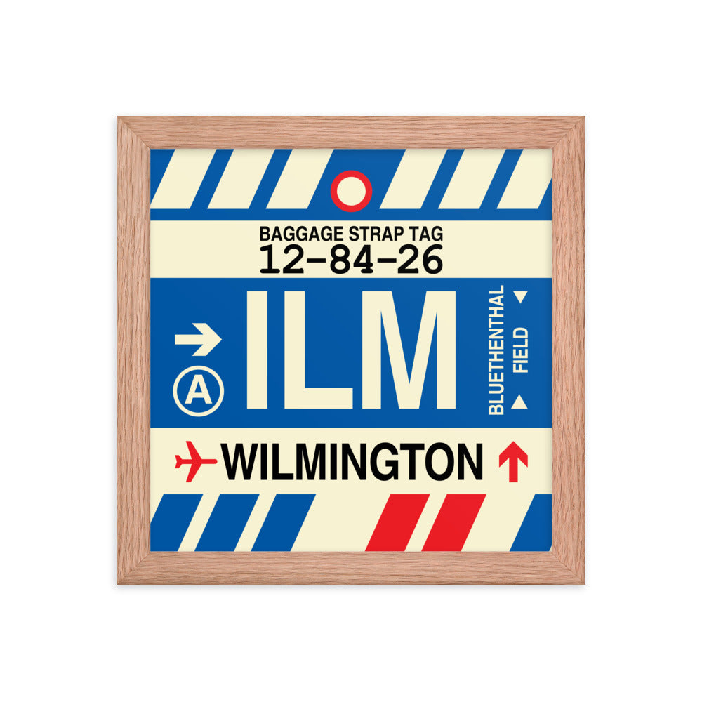 Travel-Themed Framed Print • ILM Wilmington • YHM Designs - Image 06
