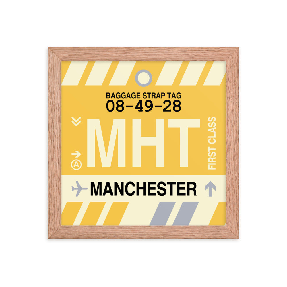 Travel-Themed Framed Print • MHT Manchester • YHM Designs - Image 06