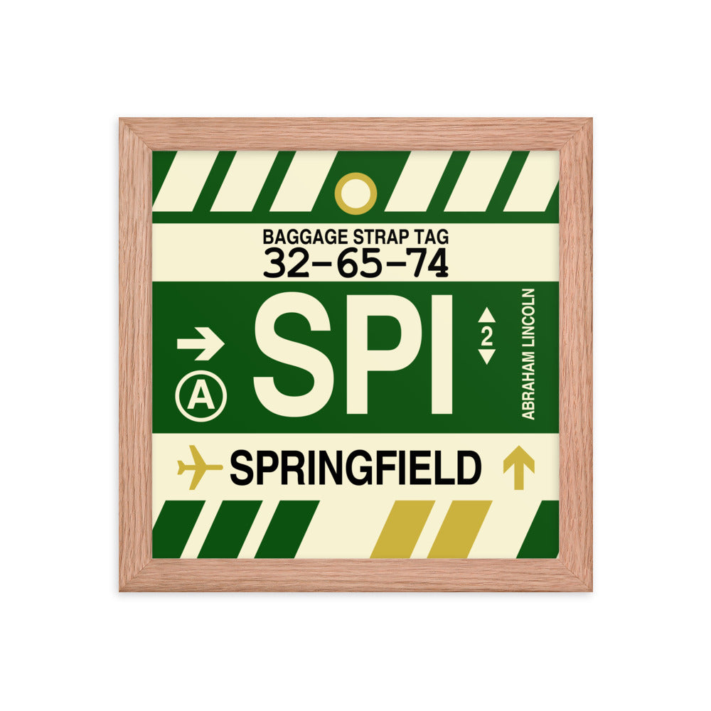 Travel-Themed Framed Print • SPI Springfield • YHM Designs - Image 06