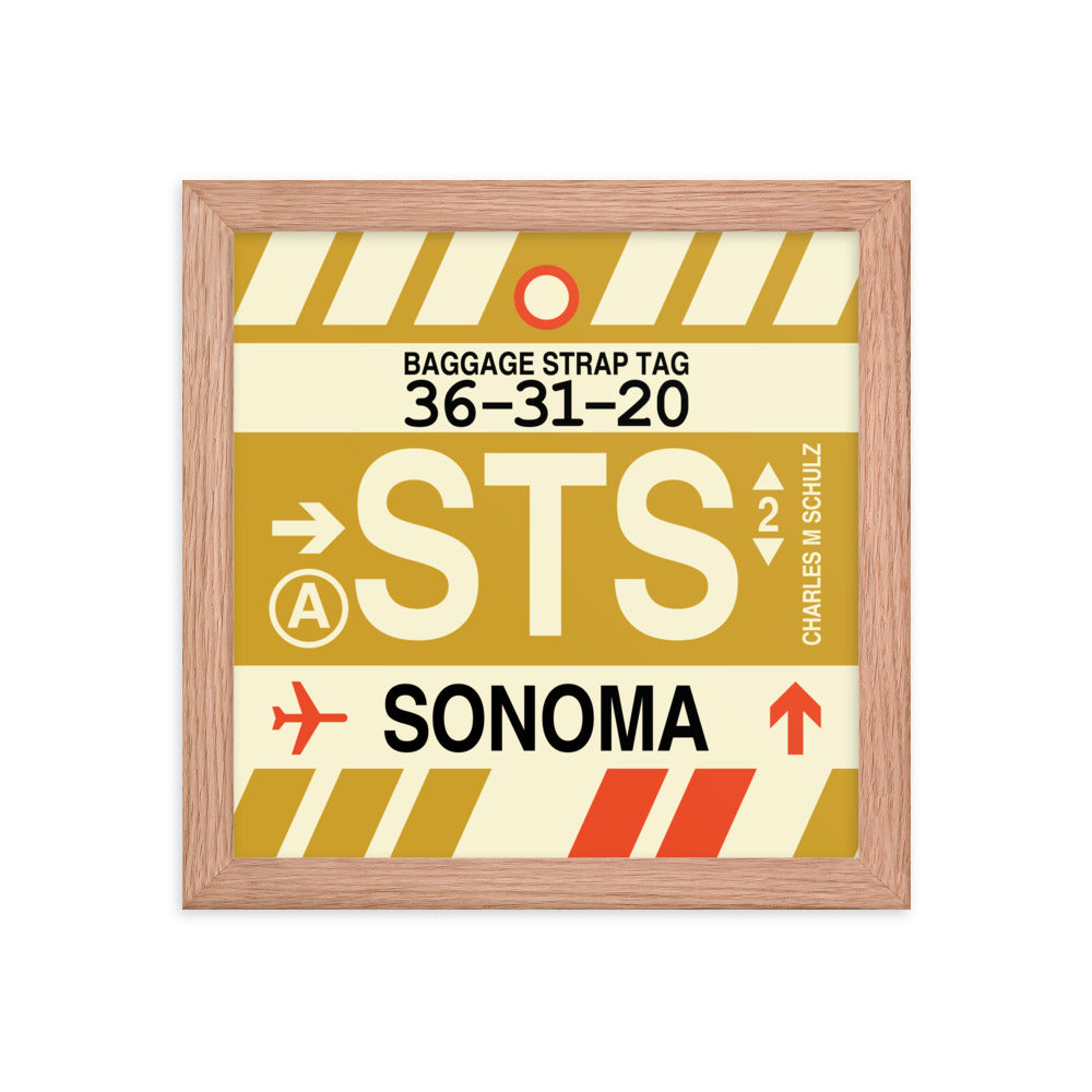 Travel-Themed Framed Print • STS Sonoma • YHM Designs - Image 06