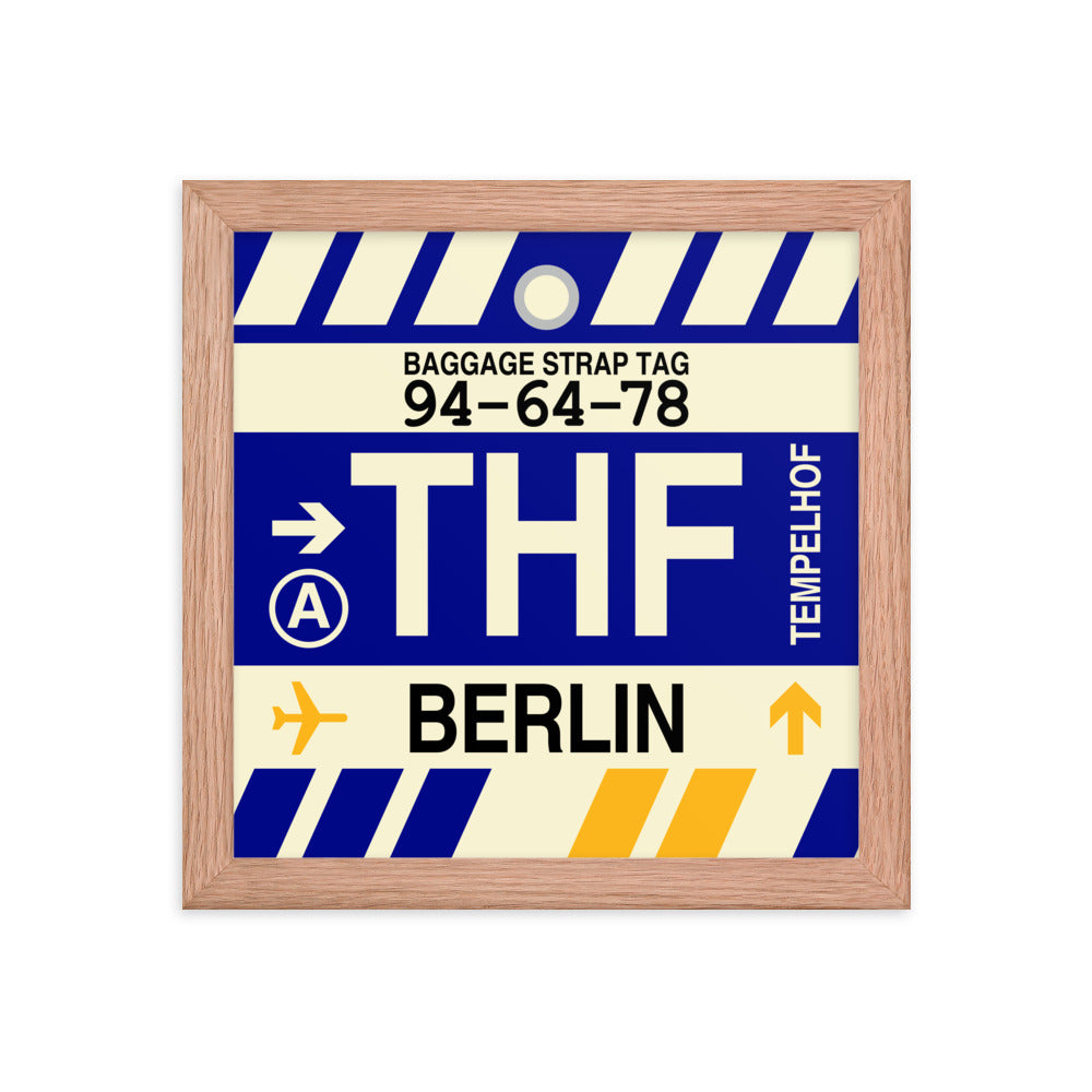 Travel-Themed Framed Print • THF Berlin • YHM Designs - Image 06