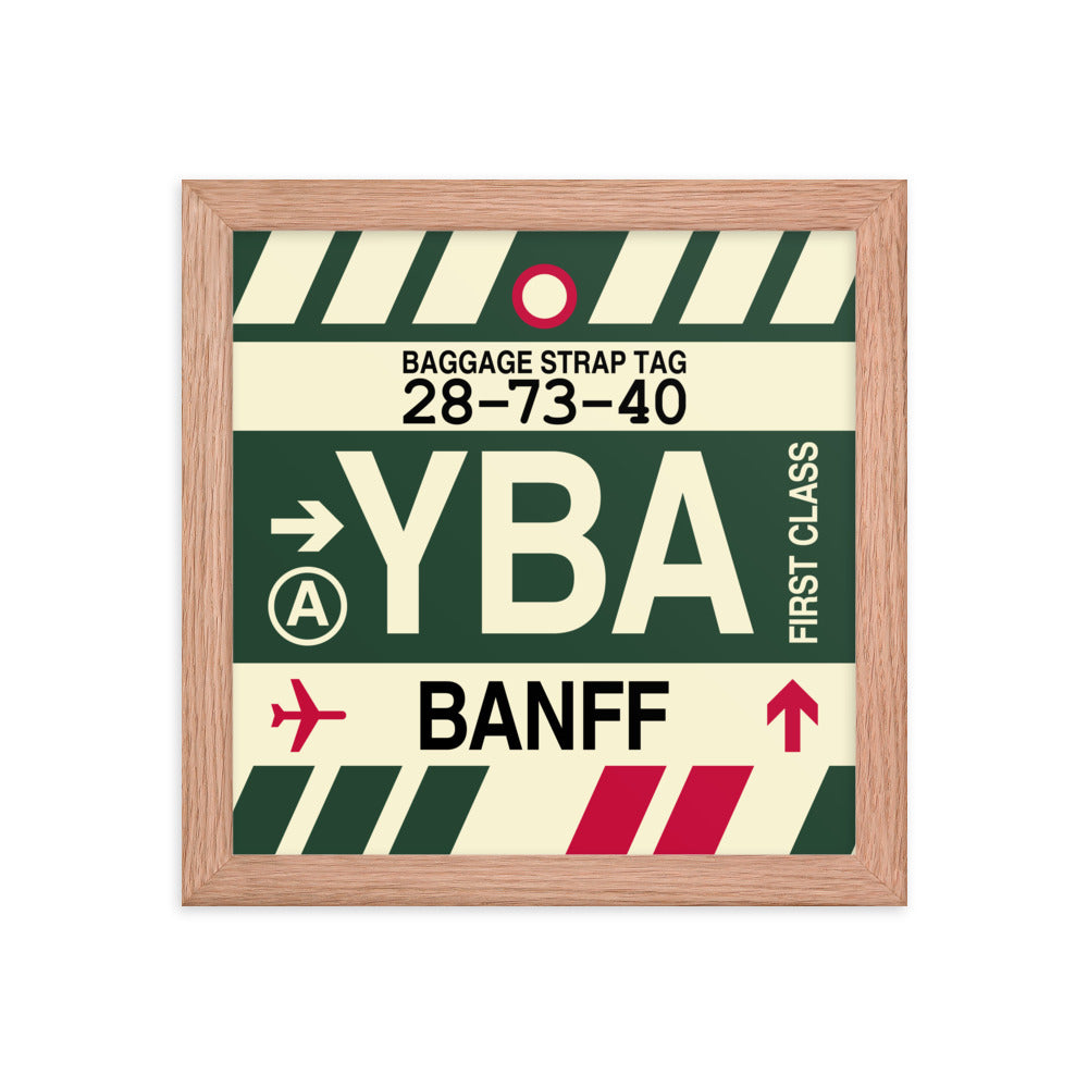 Travel-Themed Framed Print • YBA Banff • YHM Designs - Image 06