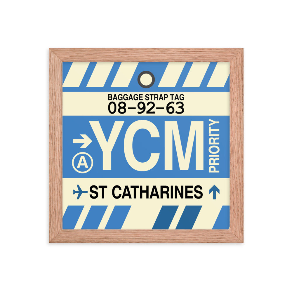 Travel-Themed Framed Print • YCM St. Catharines • YHM Designs - Image 06