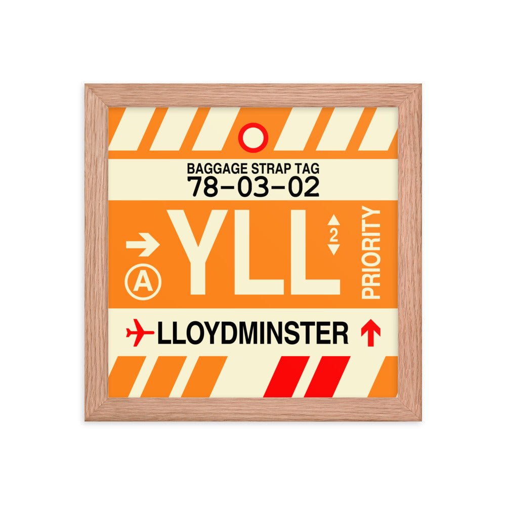 Travel-Themed Framed Print • YLL Lloydminster • YHM Designs - Image 06