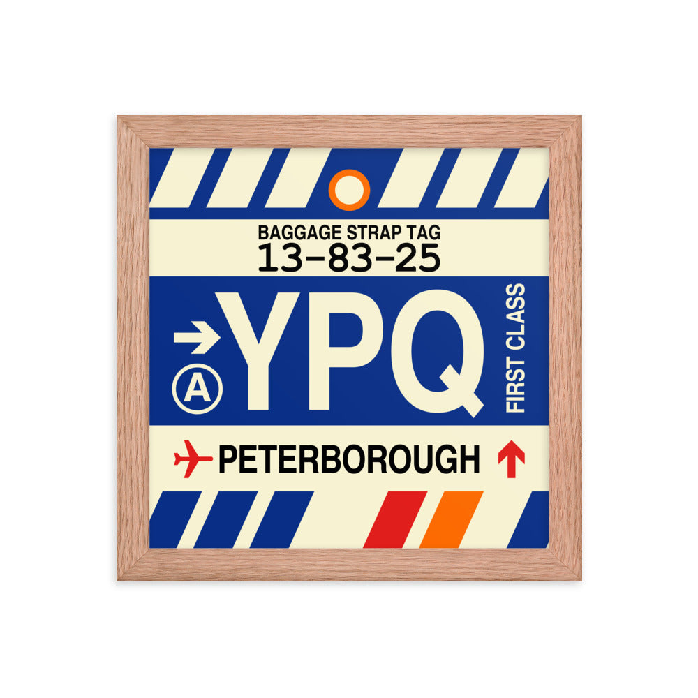 Travel-Themed Framed Print • YPQ Peterborough • YHM Designs - Image 06