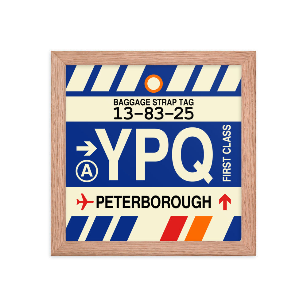 Travel-Themed Framed Print • YPQ Peterborough Souvenir • YHM Designs - Image 06