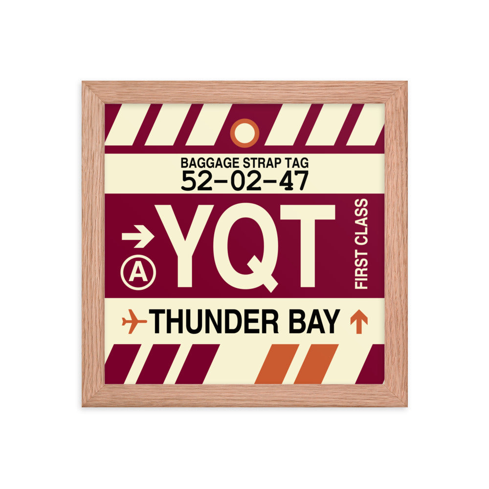 Travel-Themed Framed Print • YQT Thunder Bay • YHM Designs - Image 06