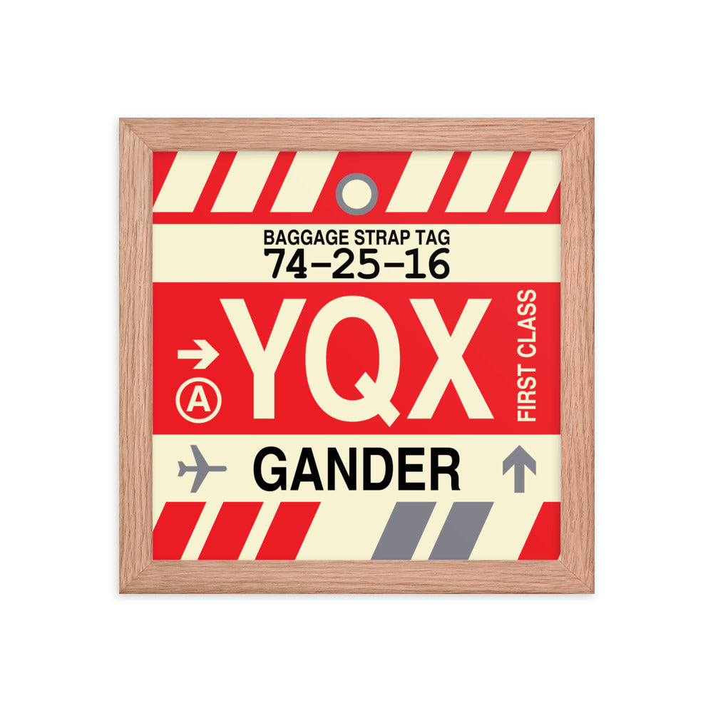 Travel-Themed Framed Print • YQX Gander • YHM Designs - Image 06