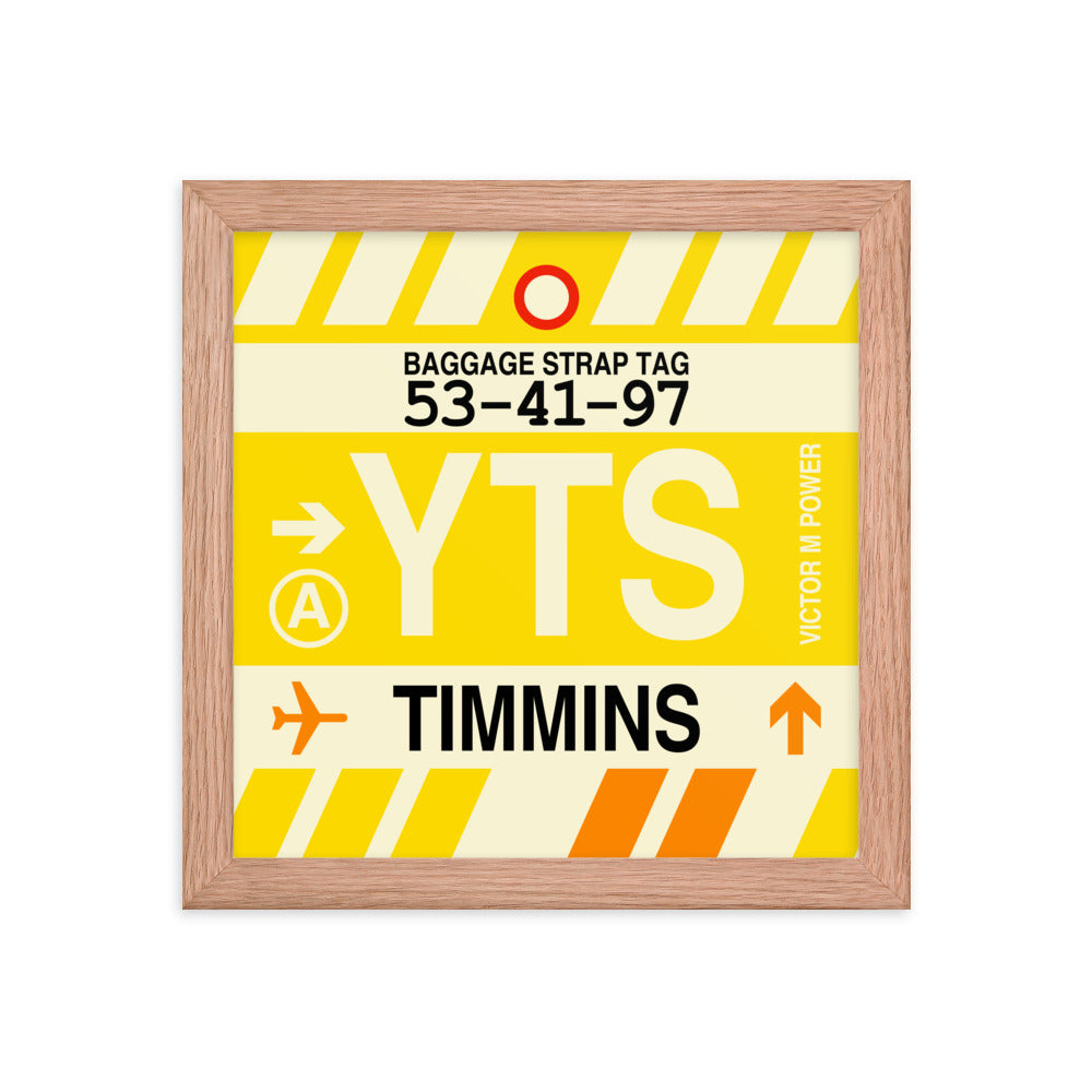 Travel-Themed Framed Print • YTS Timmins • YHM Designs - Image 06