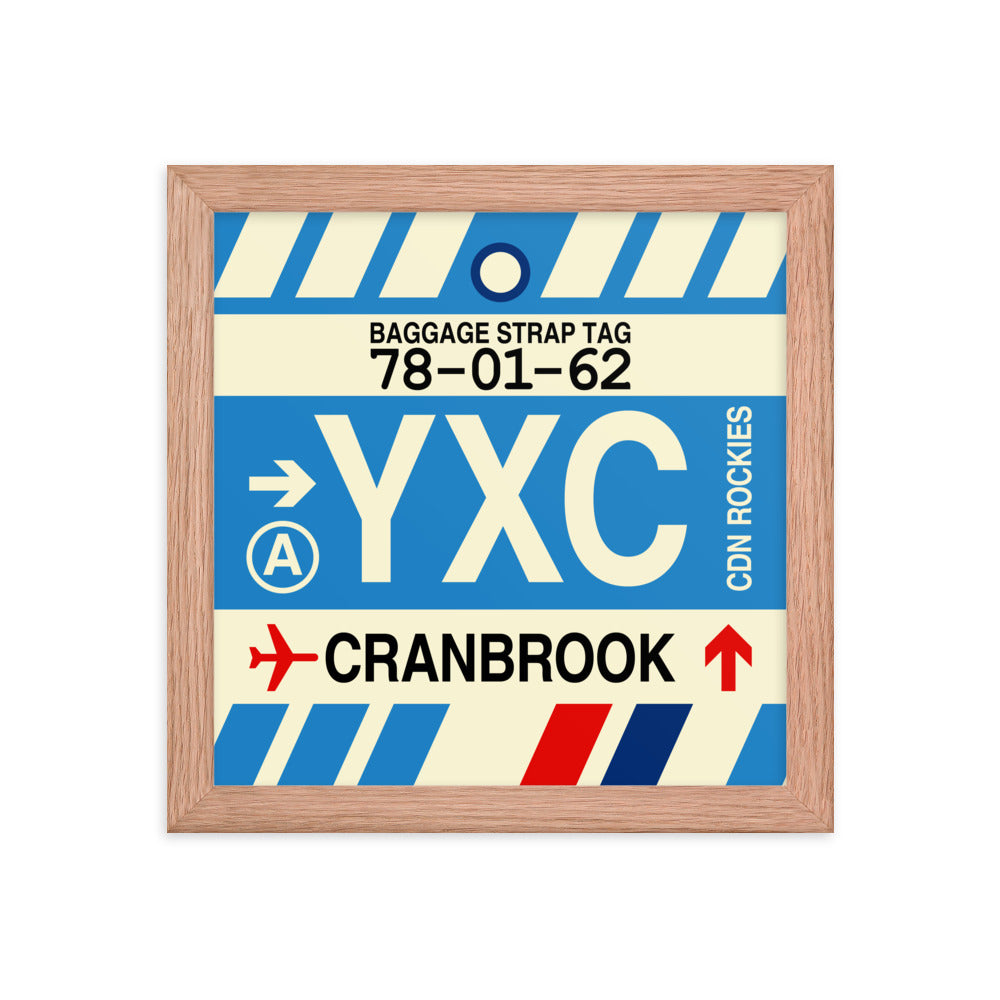 Travel-Themed Framed Print • YXC Cranbrook • YHM Designs - Image 06