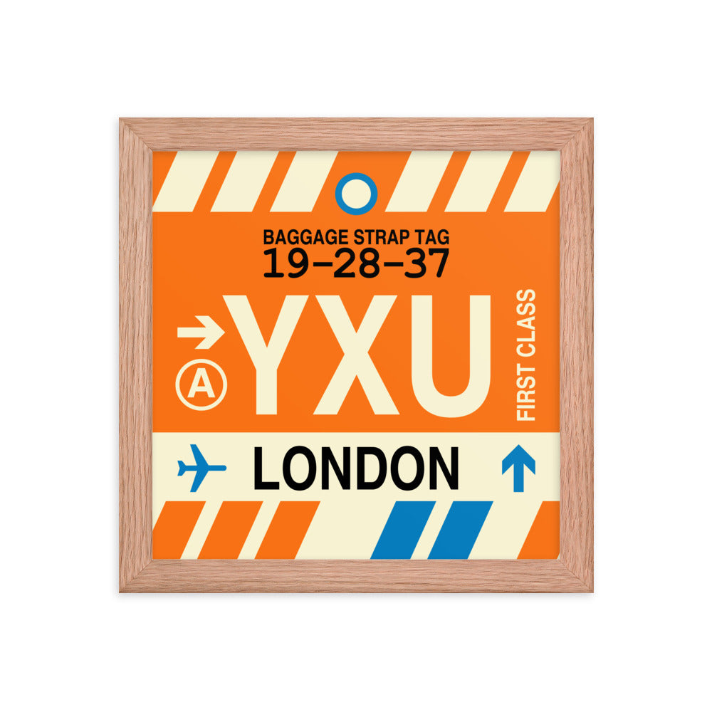 Travel-Themed Framed Print • YXU London • YHM Designs - Image 06