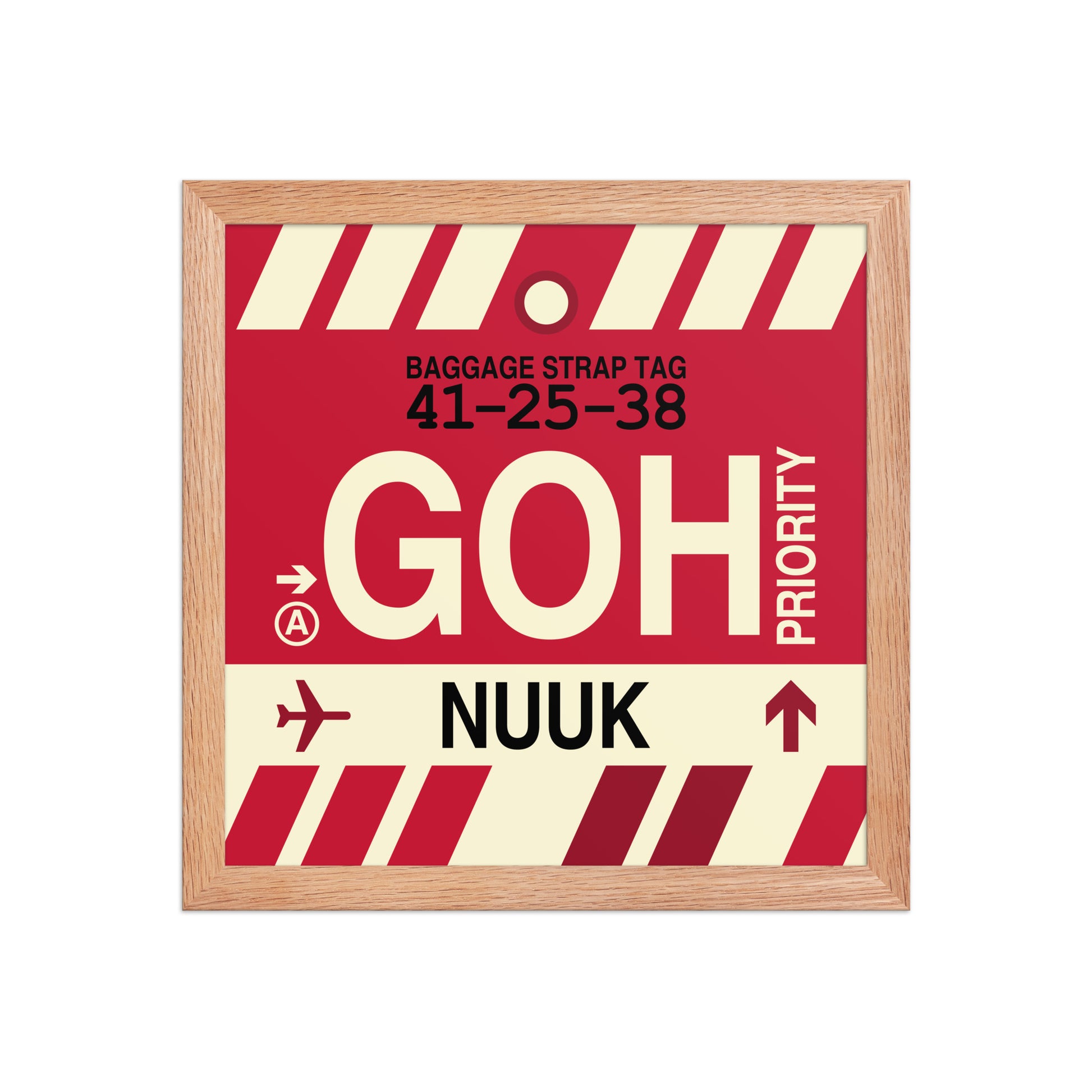 Travel-Themed Framed Print • GOH Nuuk Souvenir • YHM Designs - Image 08