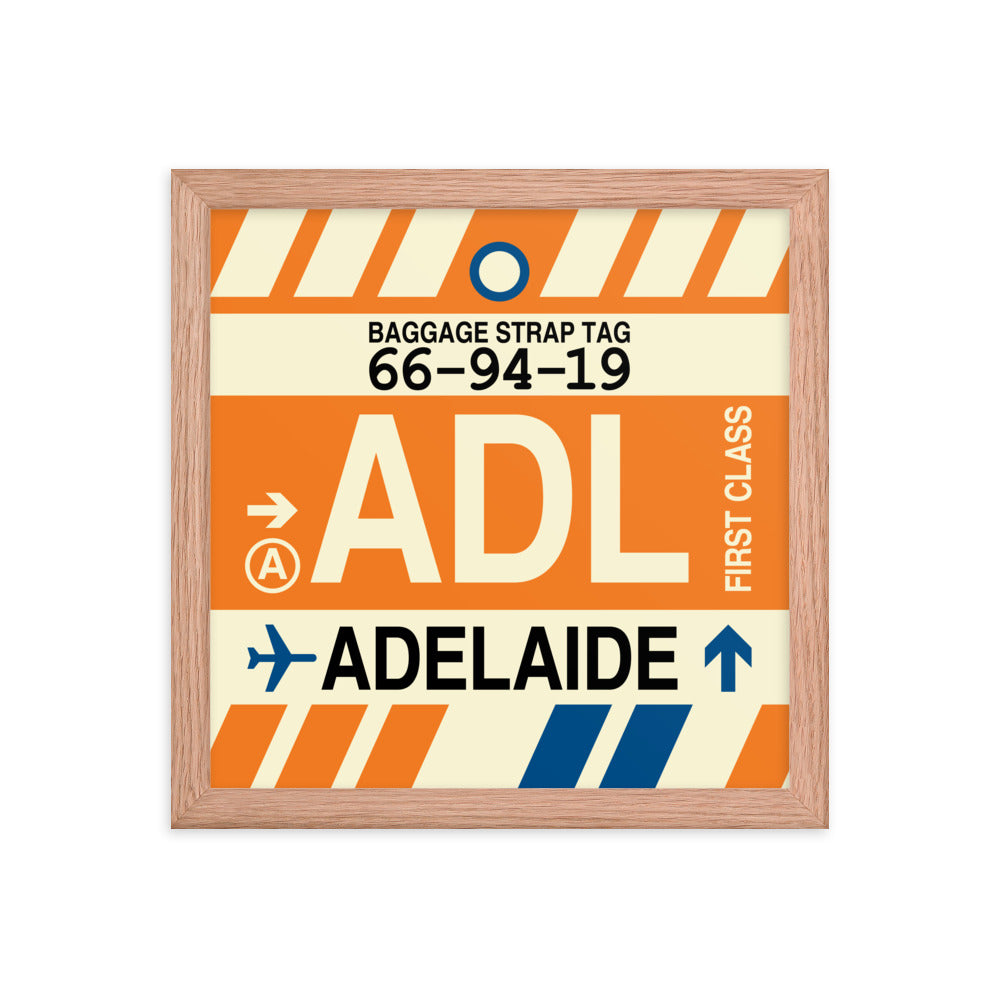 Travel-Themed Framed Print • ADL Adelaide • YHM Designs - Image 07