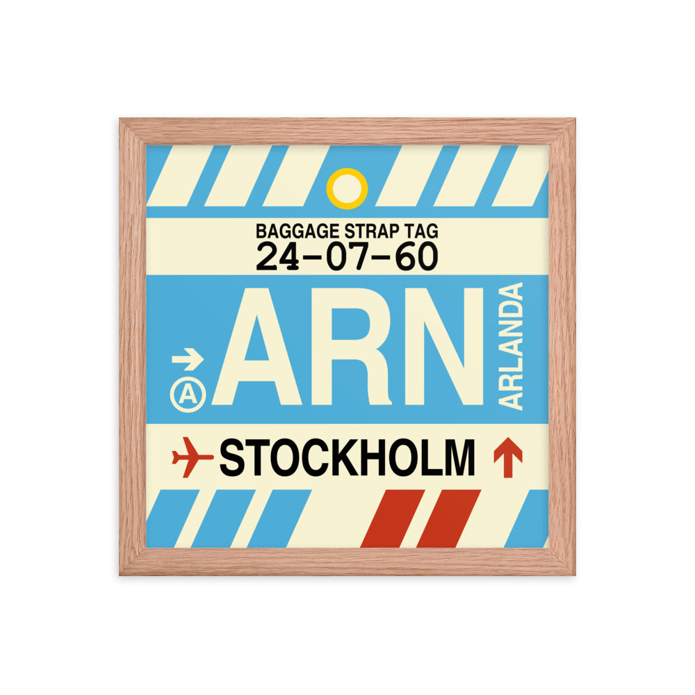 Travel-Themed Framed Print • ARN Stockholm • YHM Designs - Image 07