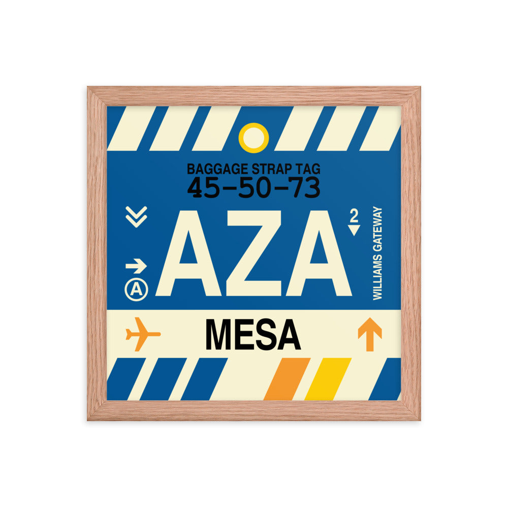 Travel-Themed Framed Print • AZA Mesa • YHM Designs - Image 07