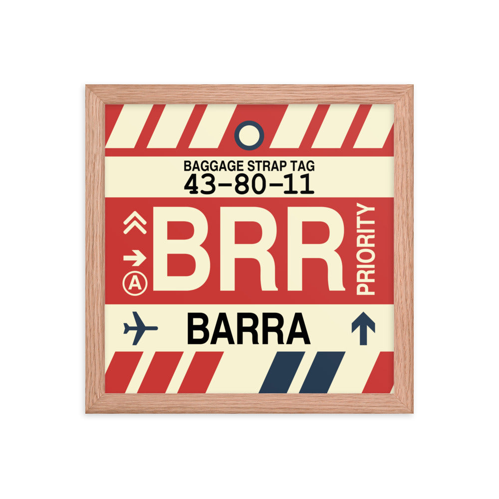 Travel-Themed Framed Print • BRR Barra • YHM Designs - Image 07
