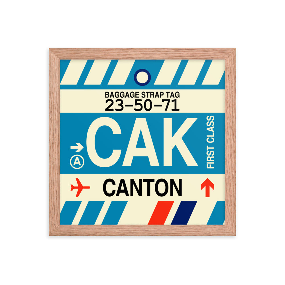 Travel-Themed Framed Print • CAK Canton • YHM Designs - Image 07
