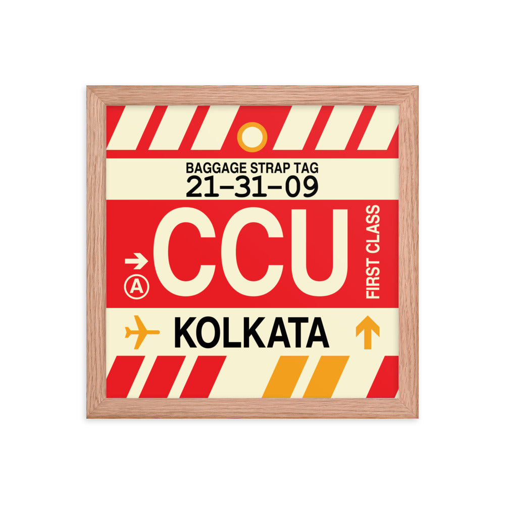 Travel-Themed Framed Print • CCU Kolkata • YHM Designs - Image 07