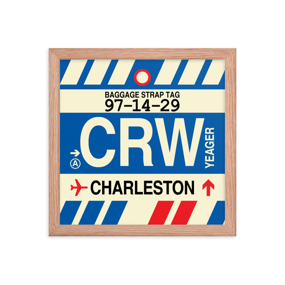 Travel-Themed Framed Print • CRW Charleston • YHM Designs - Image 07