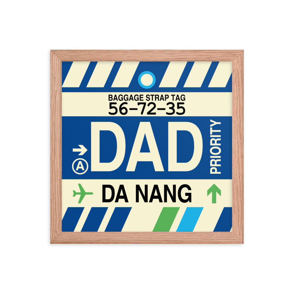 Travel-Themed Framed Print • DAD Da Nang • YHM Designs - Image 07
